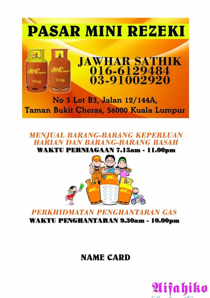 pasar mini mencari rezeki